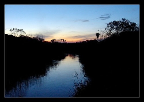 railroad sunset colorado texas arroyo harlingen ironrailbridge