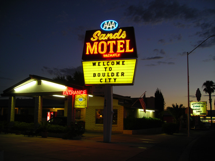 Sands Motel - 809 Nevada Way, Boulder City, Nevada - September 1, 2006