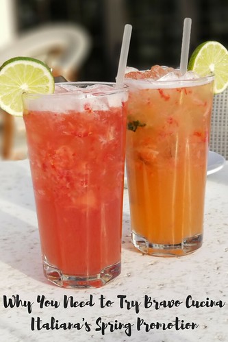 Why You Need to Try Bravo Cucina Italiana's Spring Promotion - for one, those gorgeous spring drinks!