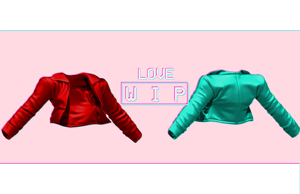 Love WIP – Crop Leather Jacket