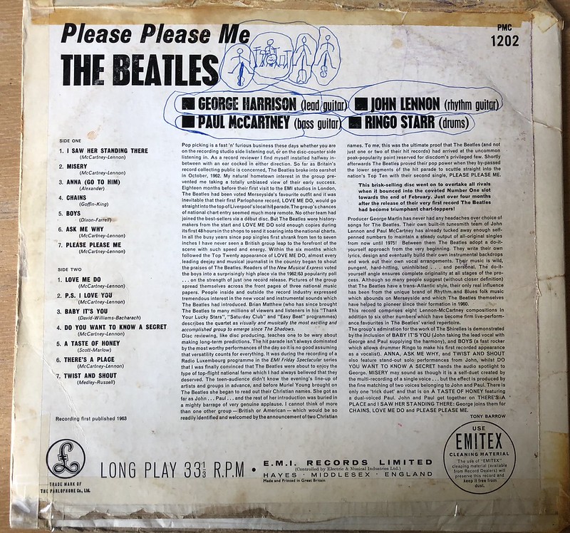 Please, please me, The Beatles