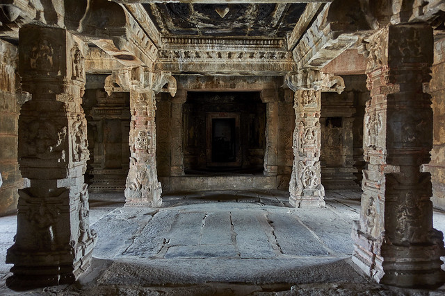 Krishna temple interior