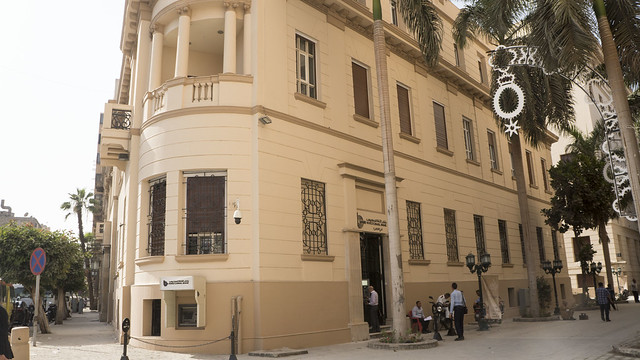 Suez bank branch at Sherifeen street