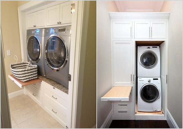 Storage Ideas for a Closet Laundry Room