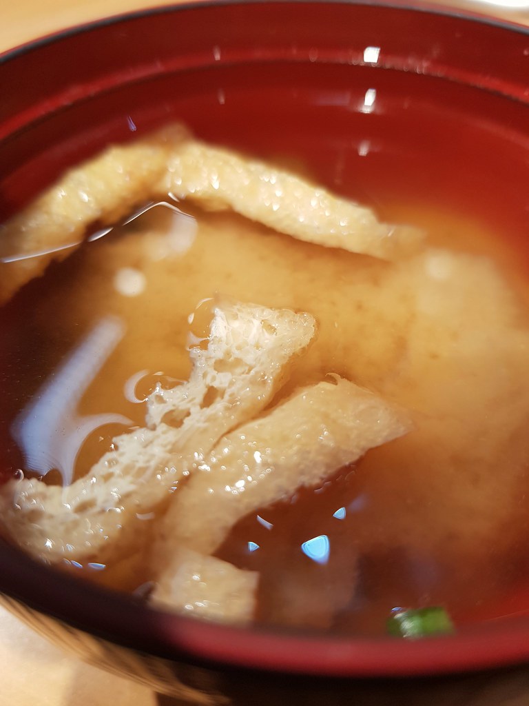 Chicken Karaage Don w/Miso Soup $18 @ 鲜家 Senya Dining KLCC Isetan