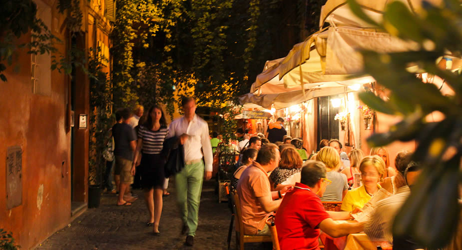 Uit eten in Trastevere, restaurants in Trastevere | Mooistestedentrips.nl