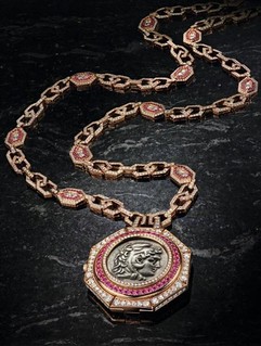 Bulgari limited-edition Monete pendant watch