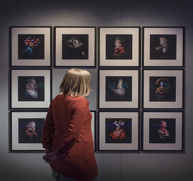 Photographs from Night Flowers by photographer Damien Frost, copyright Museum of London.
