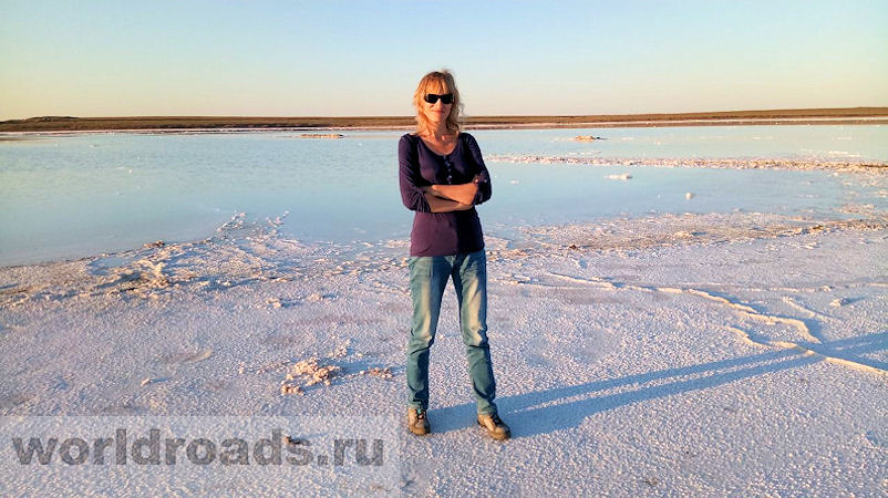 Солёное озеро Астраханская область