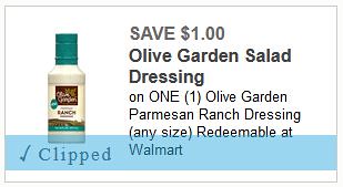 1 1 Olive Garden Salad Dressing Printable Coupons The Shopper S