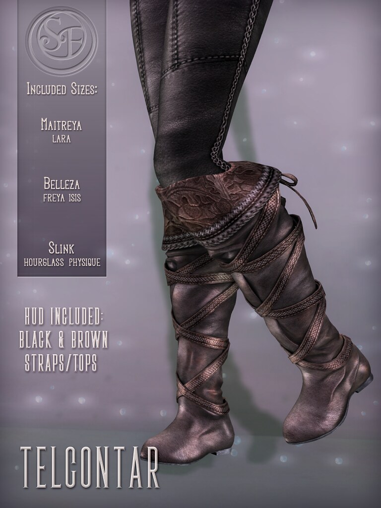 Senzafine . Telcontar Boots Poster