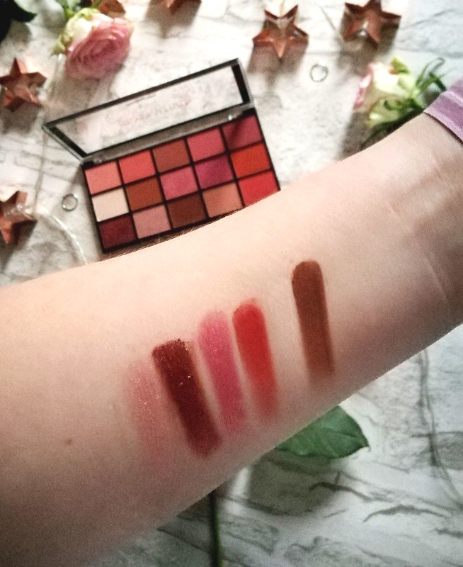 Make up Revolution Newtrals 2 palette swatches and review