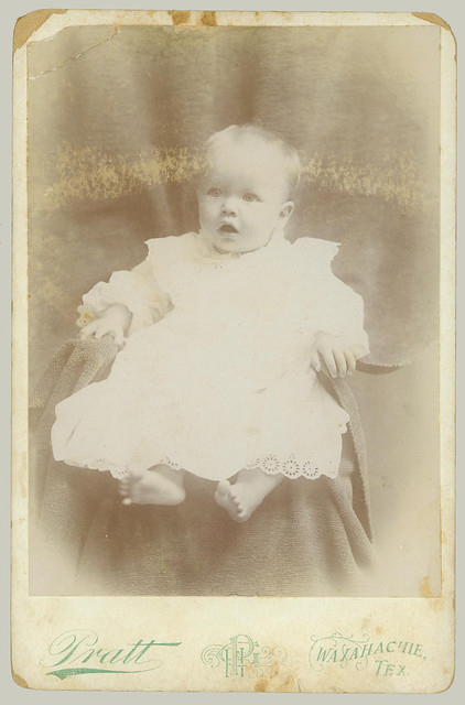 Cabinet Card baby on  chair
