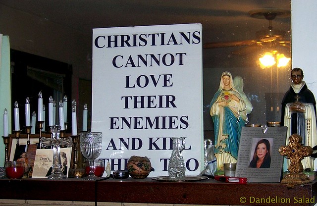 Christians Cannot Love Their Enemies and Kill Them, Too