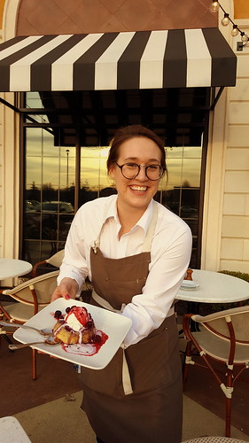 We love the warm berry cake, AND our waitstaff, Rachel. From Why You Need to Try Bravo Cucina Italiana's Spring Promotion