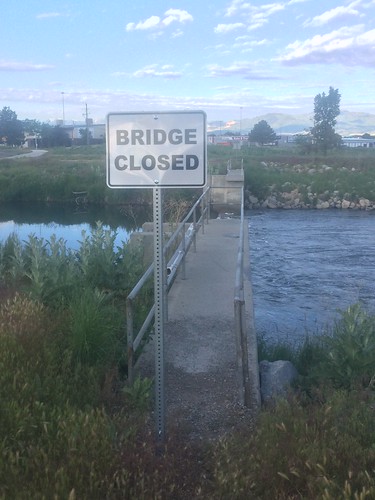 Bridge closed