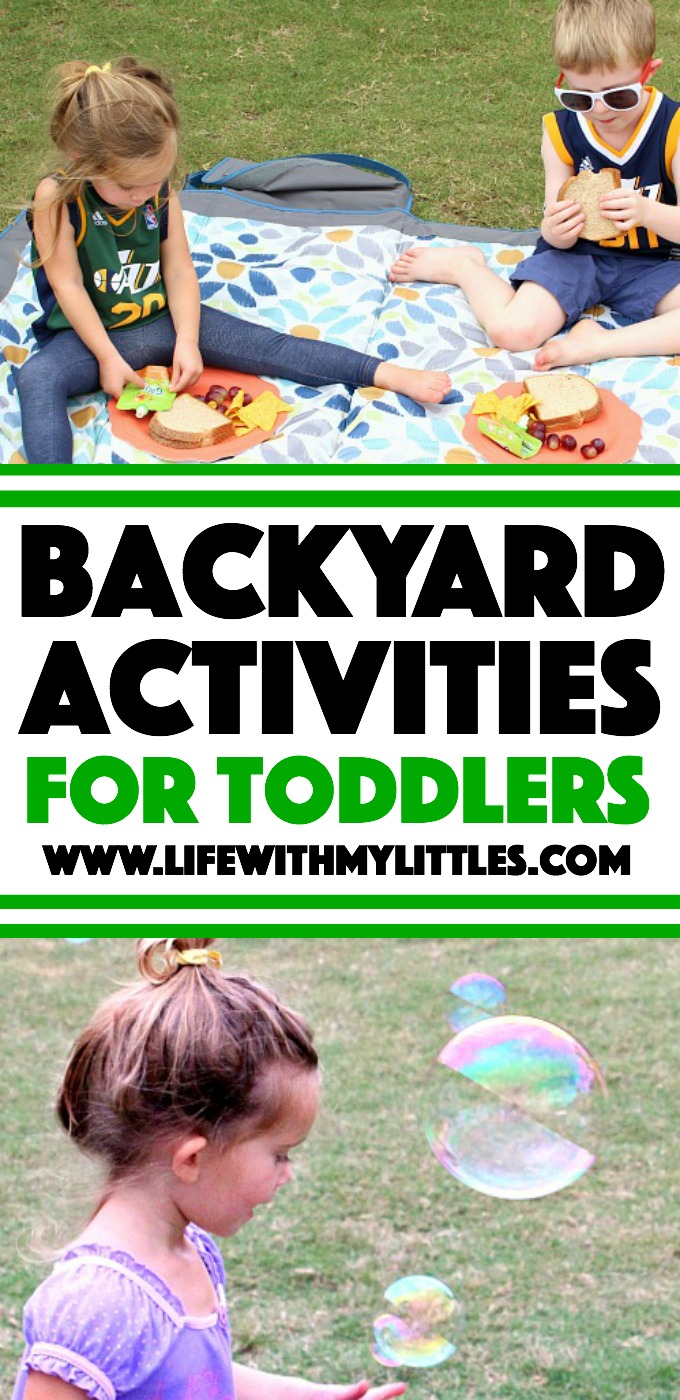 12 backyard activities for toddlers that are perfect for making memories this summer!