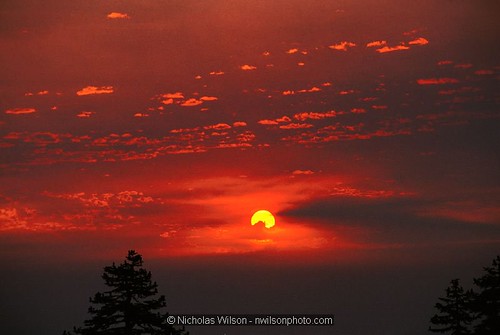 california red sky sun film nature sunrise landscape smoke scenic atmosphere mendocino anthonypeak