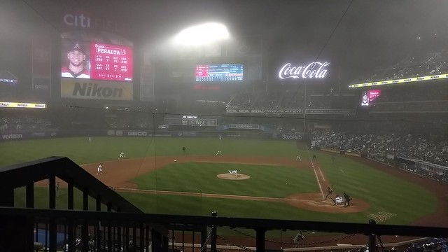 Foggy Night for Baseball