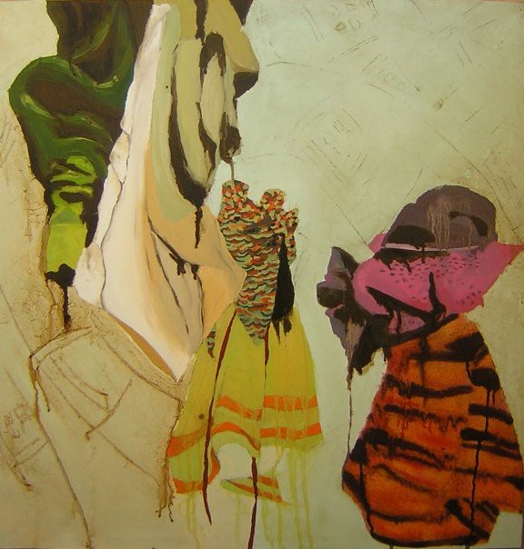 Velours - 71x68 cm. Oil on canvas 2007