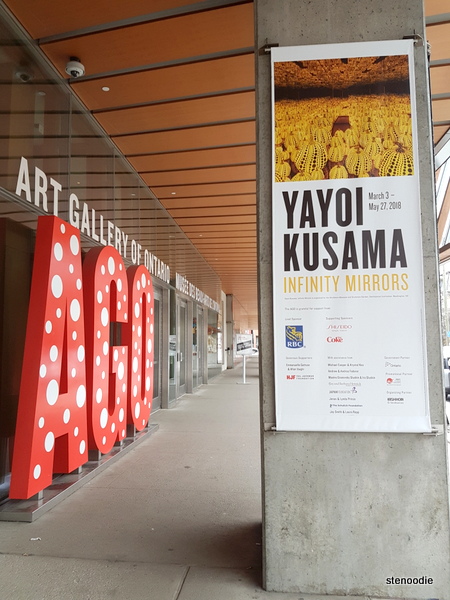  Kusama exhibit at the AGO