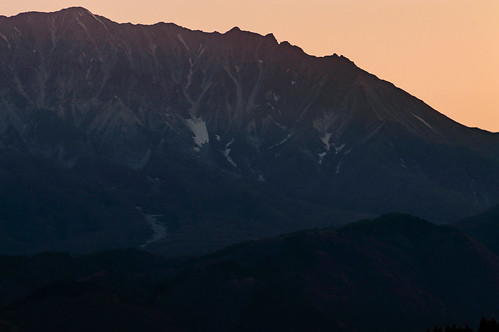 江府町 鳥取県 japan 日の出 sunrise 山 mountain 大山