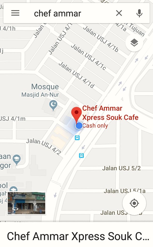 @ Chef Ammar Xpress Souk Cafe USJ 4