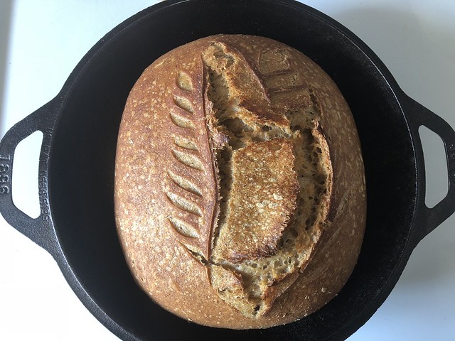 Whole wheat sourdough