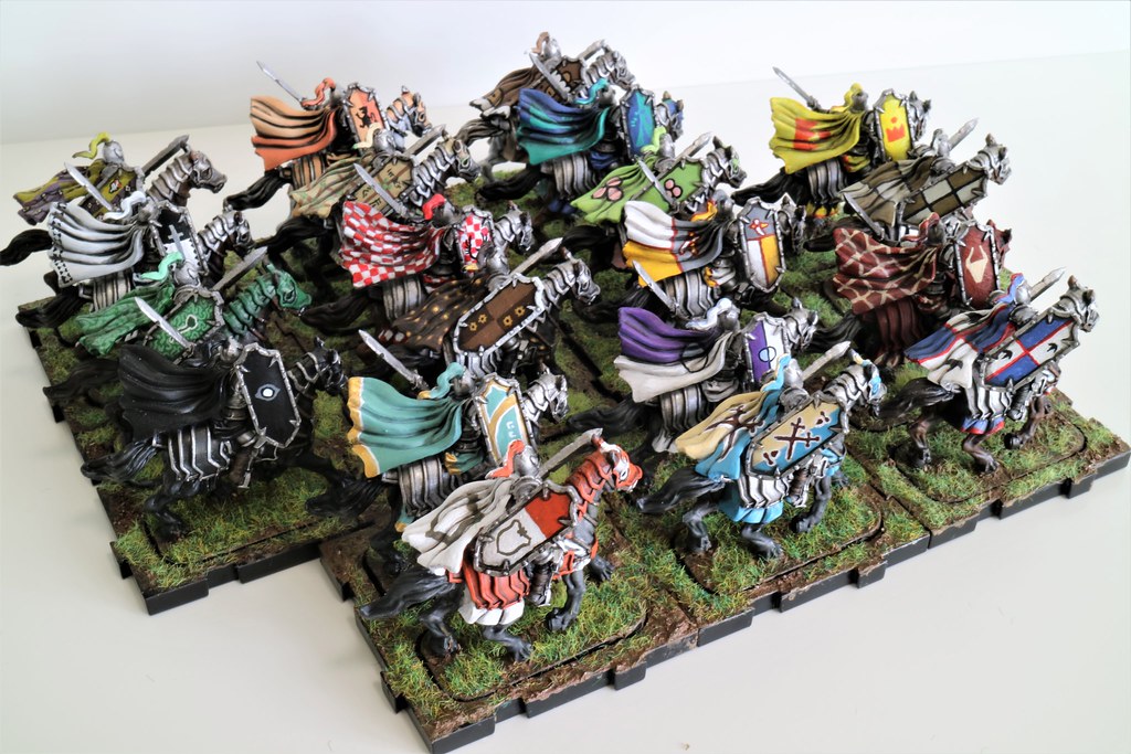 Runewars Miniatures Oathsworn Cavalry