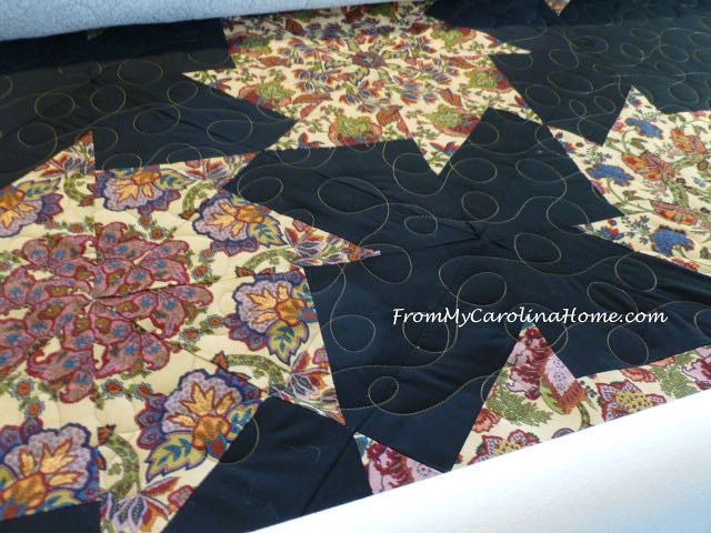 Freehand Loop Quilting at From My Carolina Home