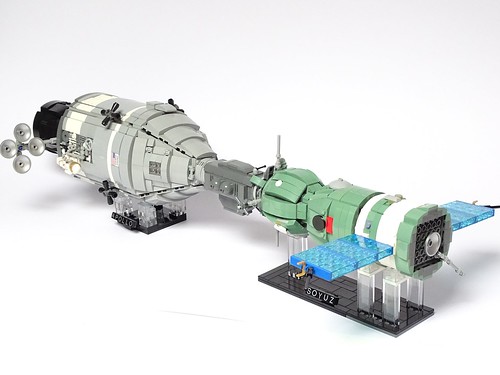 Apollo-Soyuz Test Project LEGO Model 1:32 scale