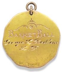 1904 Olympic Gold Medal for Basketball reverse