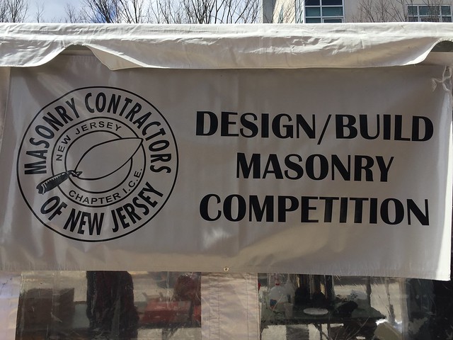 Masonry Design/Build Competition, April 7-8, 2018 at NJIT CoAD
