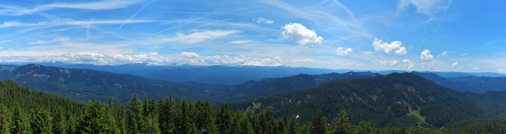View from the Carpenter Mountain Lookout