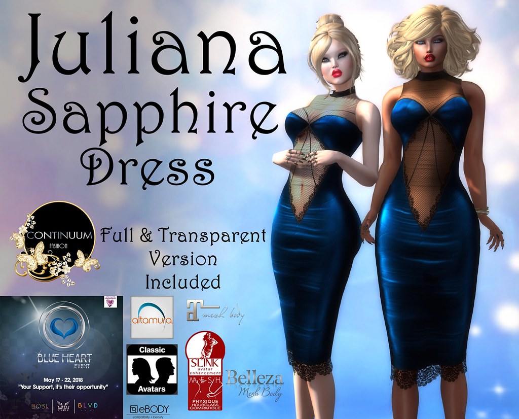 Continuum Juliana Sapphire – Exclusive Blue Heart Event