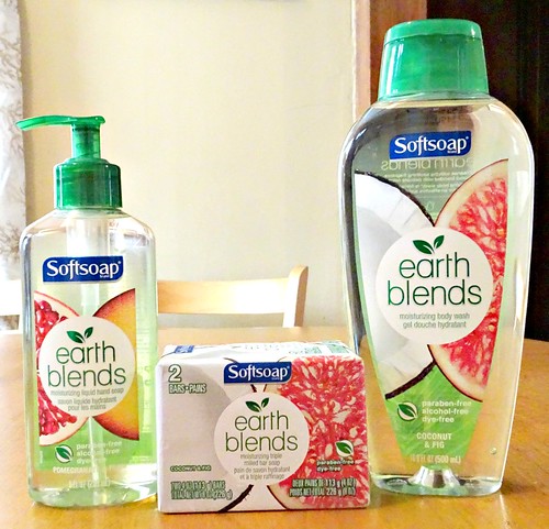 Check out the NEW Softsoap Earth Blends Line