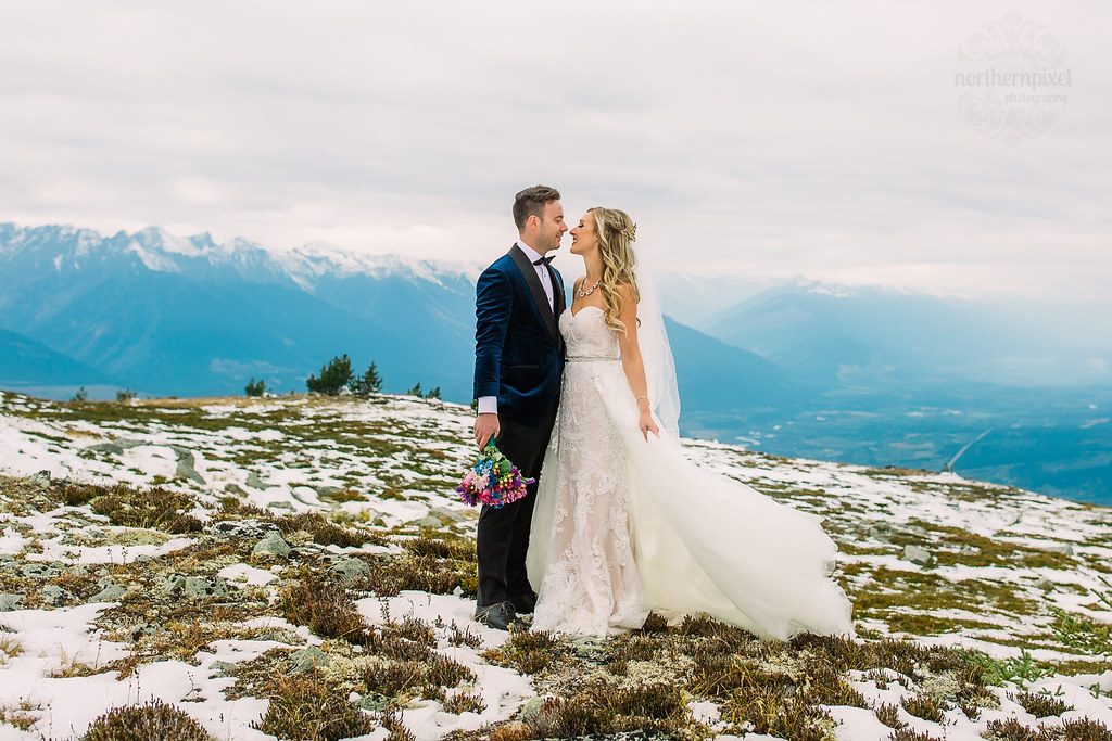 Mountaintop Wedding - Mount Terry Fox British Columbia