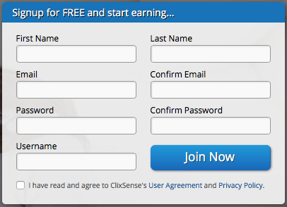 Registro en ClixSense