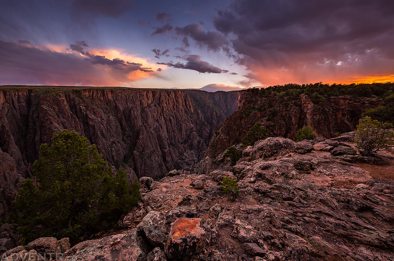 Last Light Over the Canyon